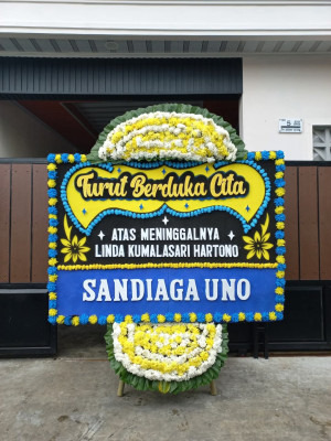 Papan Bunga Duka di Melayu Kota Piring